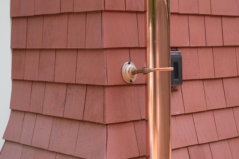Seamless Copper Gutter Systems - Gallery